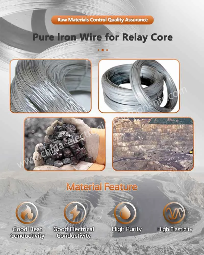 Pure Iron Material for Electromagnet Core Pure Iron Material for Electromagnet Core
