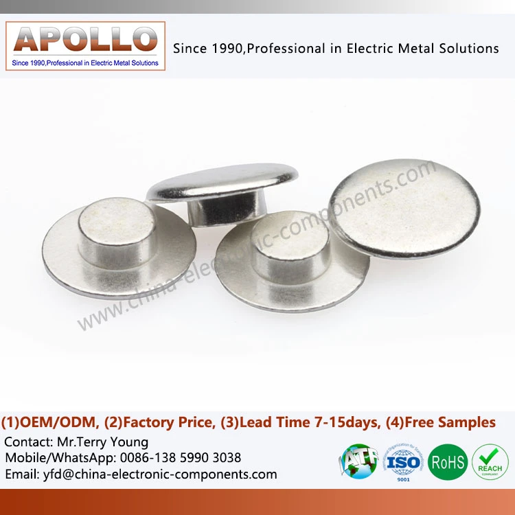 Silver electrical contacts Silver electrical contacts