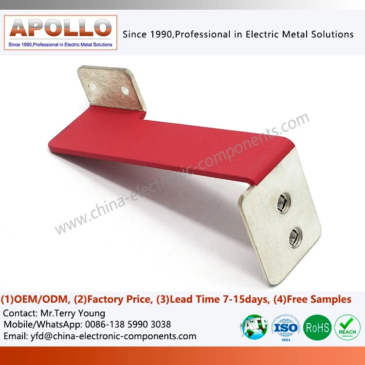 Epoxy Powder Insulated Bending Copper Busbars