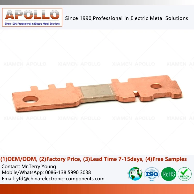 Low-Voltage Switchgear Silver Copper Stamping