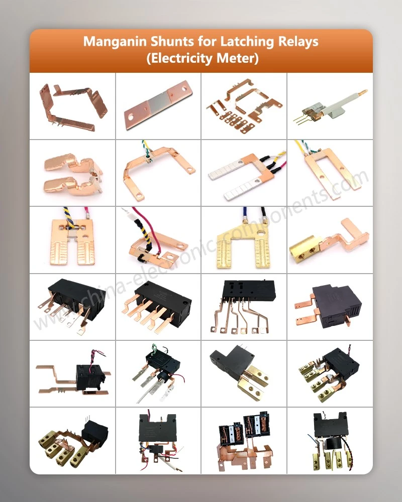 Manganin Shunt Resistors for Latching Relays Manganin Shunt Resistors for Latching Relays