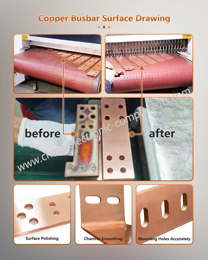 electrolytic copper busbar Surface Drawing electrolytic copper busbar Surface Drawing