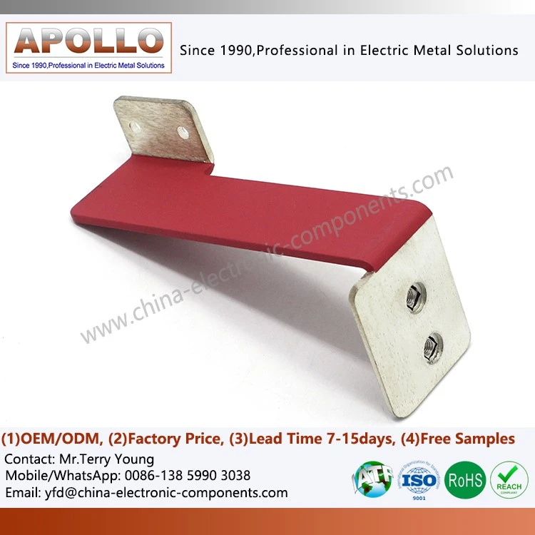 Epoxy Powder Insulated Bending Copper Busbars Epoxy Powder Insulated Bending Copper Busbars