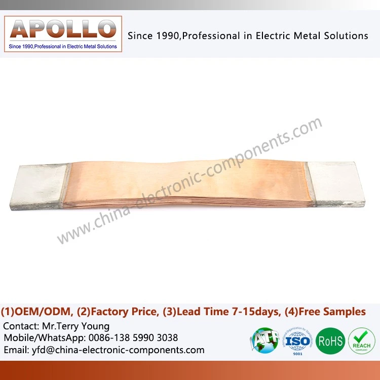 New Energy Battery Copper Foil Flexible Connector New Energy Battery Copper Foil Flexible Connector