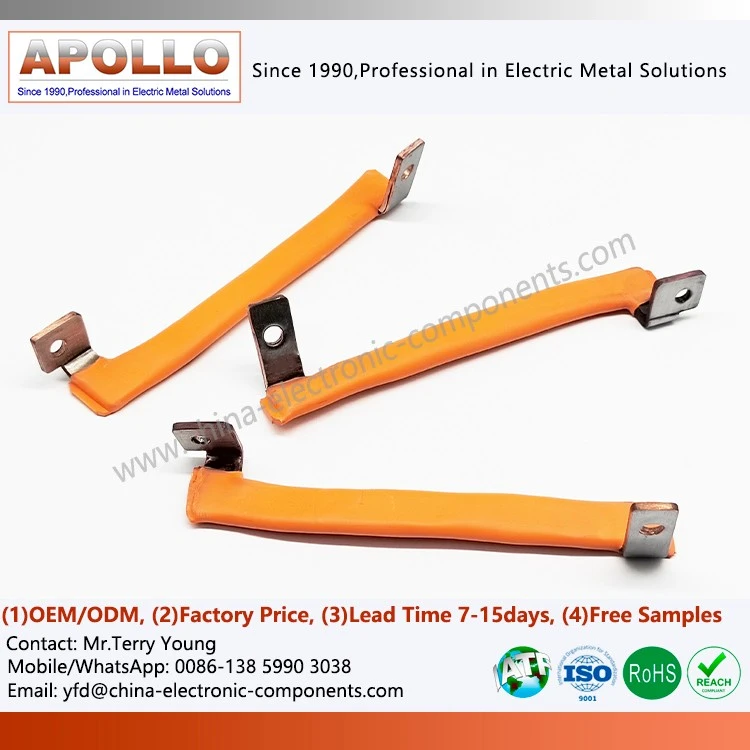 Nickel Plated Cu Insulated Tube PVC Dipping BusBar