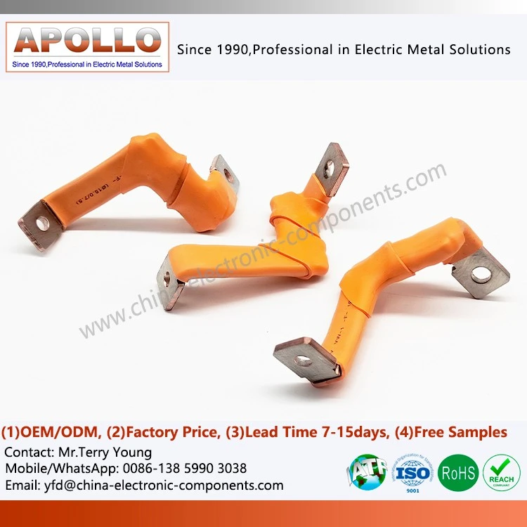 PVC Dipping Insulated Battery Busbar Connector