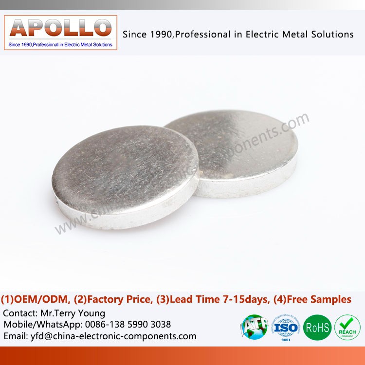 Silver Button high quality