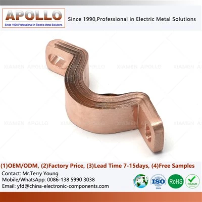 Busbar Copr wedi'i Lamineiddio Hyblyg